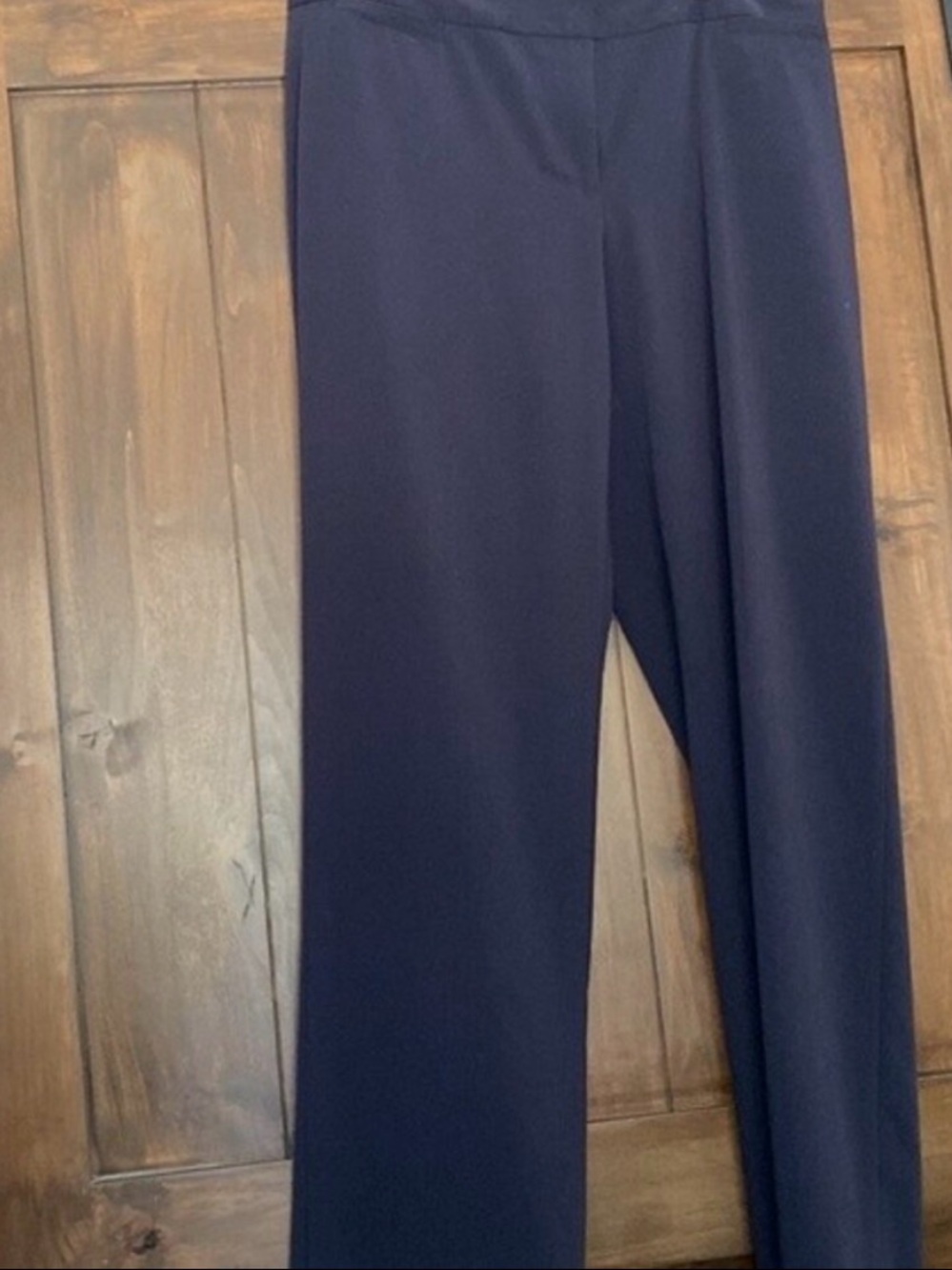 E824-15) Liz Claiborne Audra Women's  Sz 10 Navy pants Like NEW